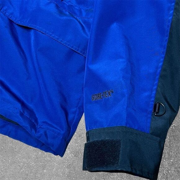 Vintage The North Face Gore Tex Mountain Jacket Blue Small - Picture 4 of 9